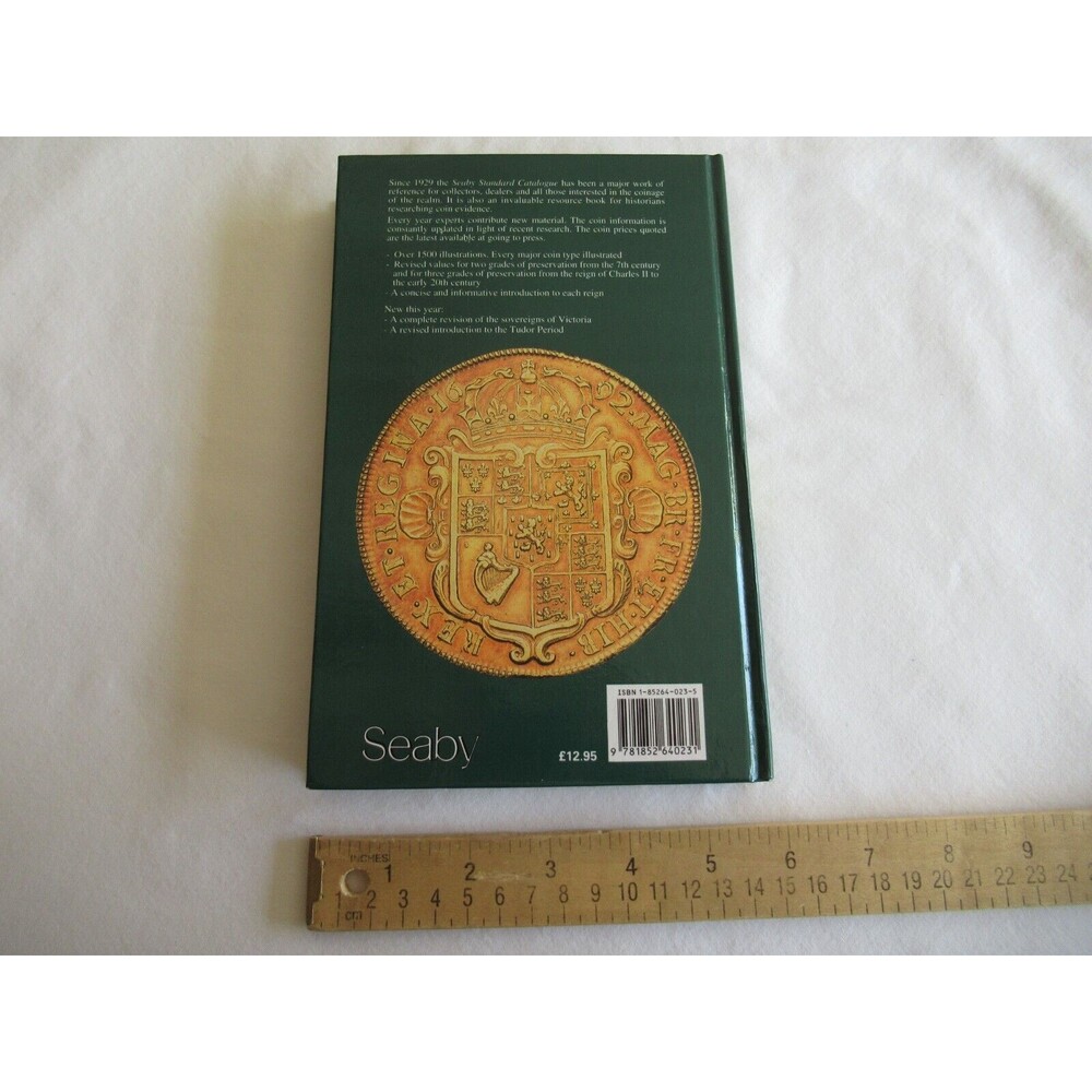 VINTAGE COIN BOOK 1994 SEABY CATALOGUE COINS OF ENGLAND & THE UK 29th EDITION - Picture 3 of 10
